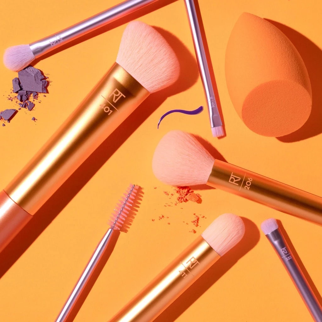 Bộ 7 cây cọ kèm mút RT Real Techniques Level Up Brush + Sponge Set mã loại 0089