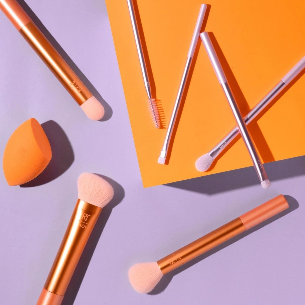Bộ 7 cây cọ kèm mút RT Real Techniques Level Up Brush + Sponge Set mã loại 0089