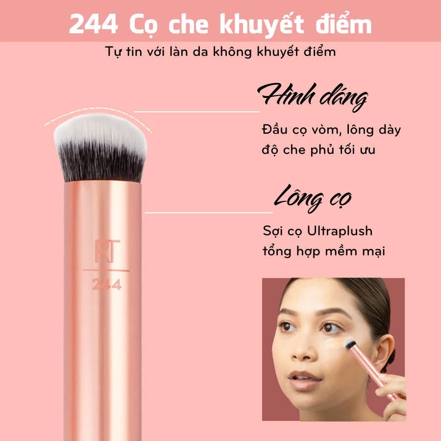 Cọ Trang Điểm Che Khuyết Điểm RT Real Techniques Expert Concealer 244 91592