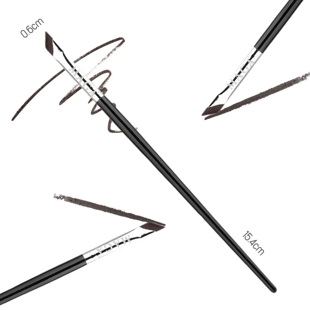 Cọ Kẻ Mắt Chuyên Nghiệp/ Đầu Cắt Vát Chính Xác/ Vẽ Mí MAGA Flat Eyeliner MA105