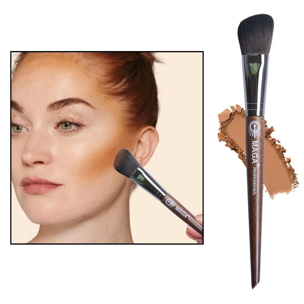 Cọ Trang Điểm Tạo Khối Mặt MAGA Angled Contour Brush MA117