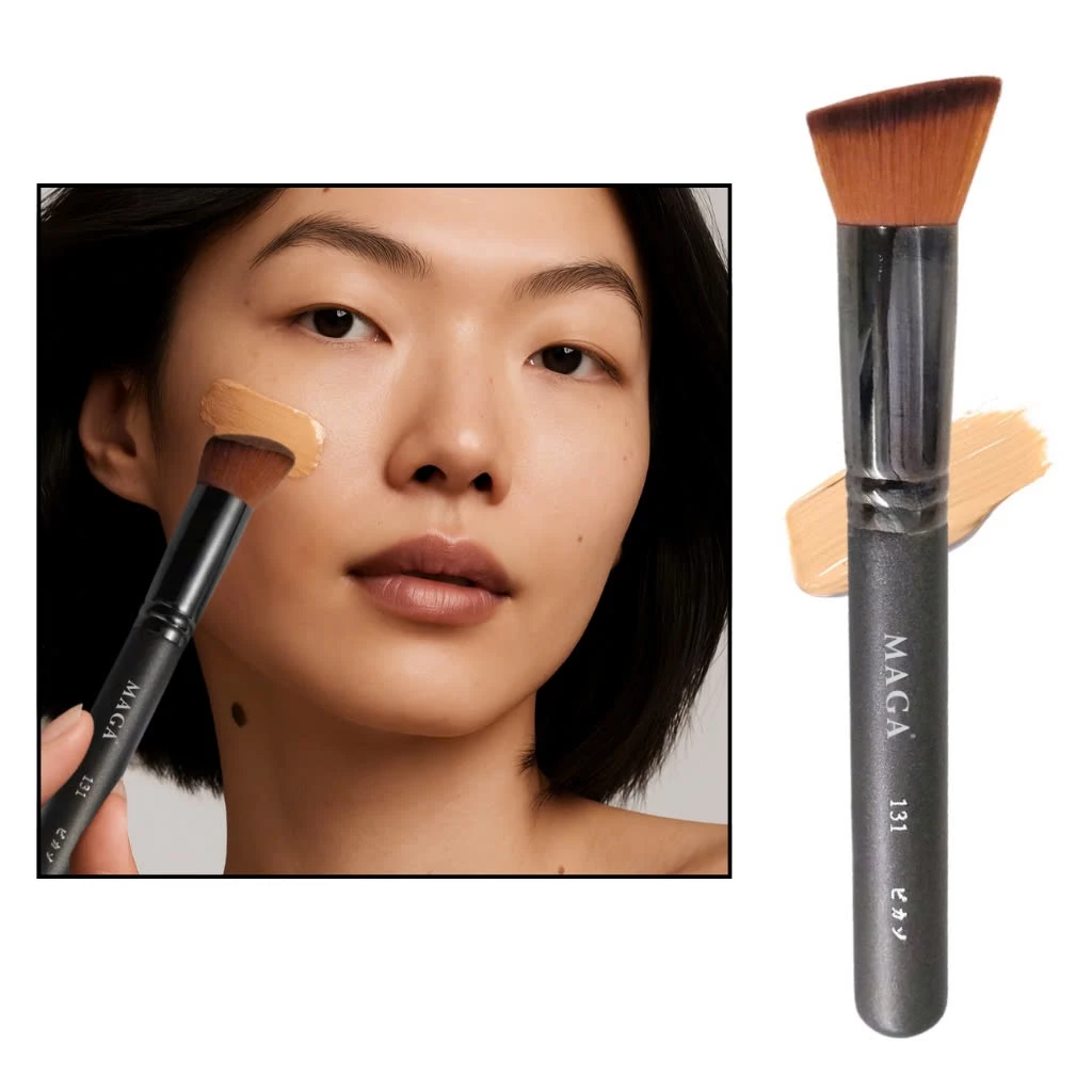 Cọ Trang Điểm Tán Kem Nền Xéo MAGA Foundation Brush MA131