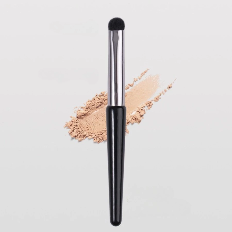 Cọ môi có nắp MAGA LID Lip Brush siêu xịn, Cọ tán son môi đánh son tán mịn màu đen MA18