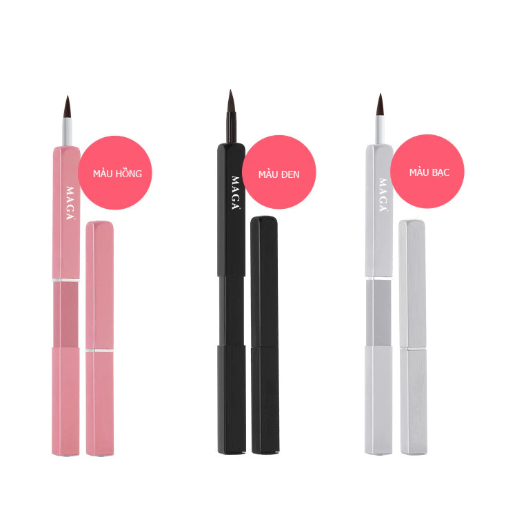 Cọ trang điểm môi MAGA Metal Retractable Lip Brush Lipstick Brush (MA20)