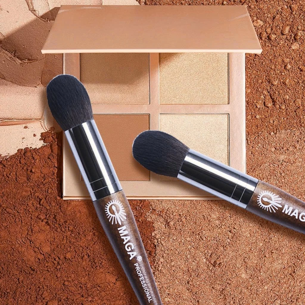 Cọ Tán Má Hồng Kem Highlight MAGA Hightlight Brush Cao Cấp 22 (Mã MA28)