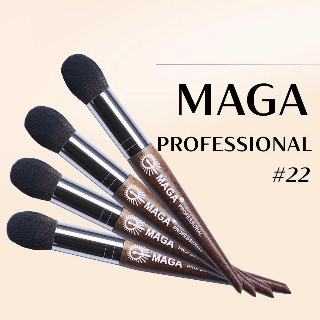 Cọ Tán Má Hồng Kem Highlight MAGA Hightlight Brush Cao Cấp 22 (Mã MA28)