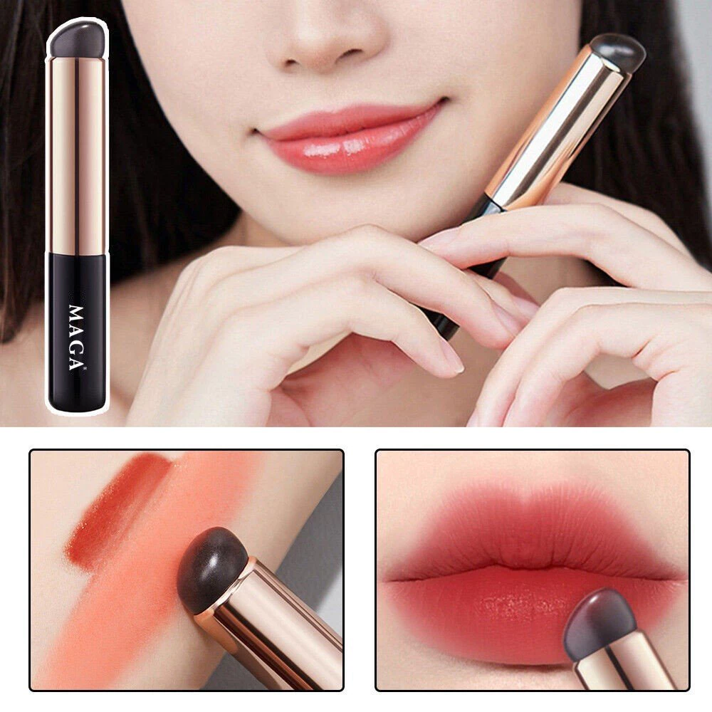 Cọ Tán Son Môi Silicone Hiệu Ứng Ombre Che Khuyết Điểm Dưỡng Môi MAGA Silicone Lip Brush MA38