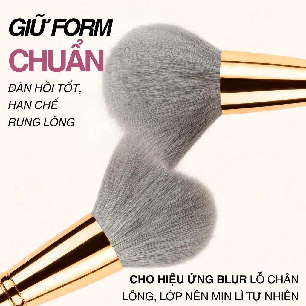 Cọ trang điểm phủ phấn MAGA Large Powder MAGA101