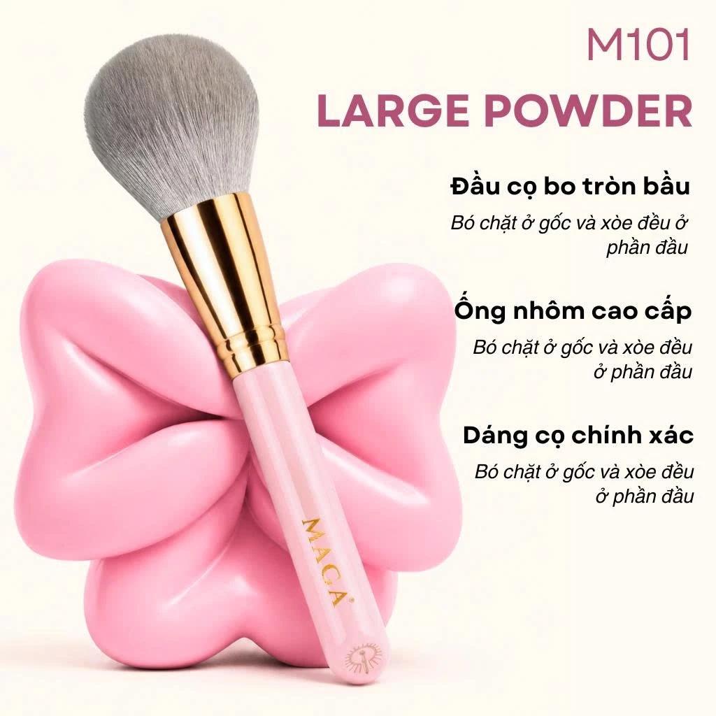 Cọ trang điểm phủ phấn MAGA Large Powder MAGA101