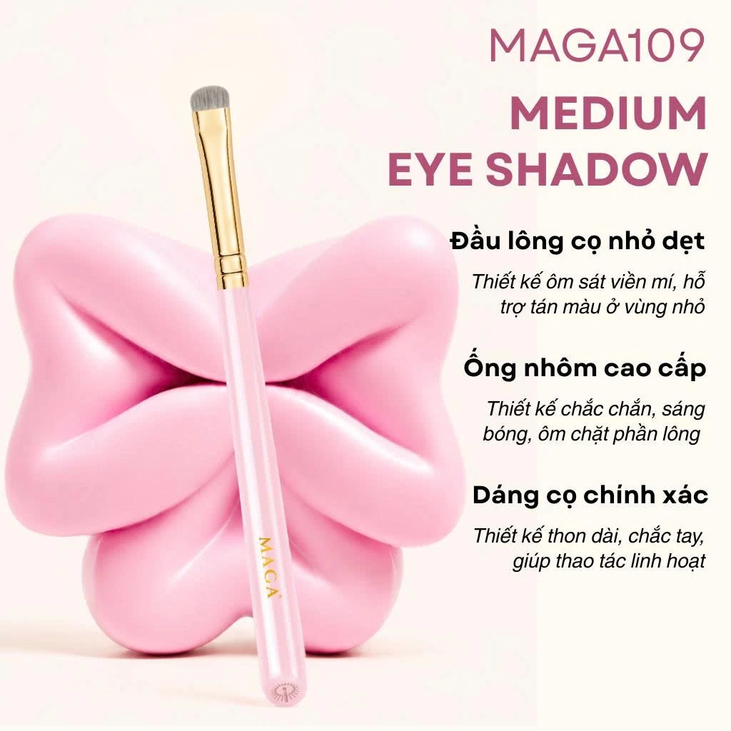 Cọ Nhấn Cọ Viền Mắt Tô Mắt Dưới MAGA Medium Eye Shadow MAGA109