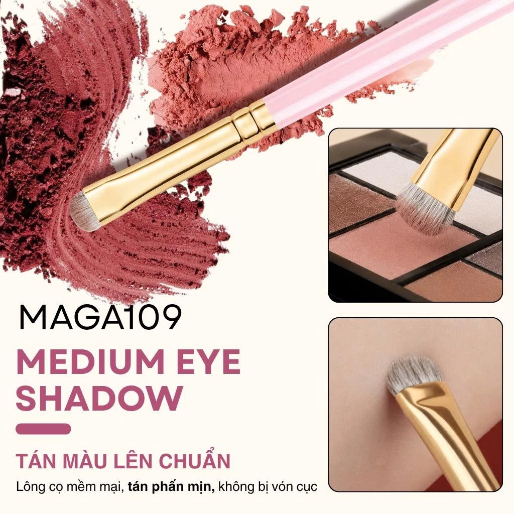 Cọ Nhấn Cọ Viền Mắt Tô Mắt Dưới MAGA Medium Eye Shadow MAGA109