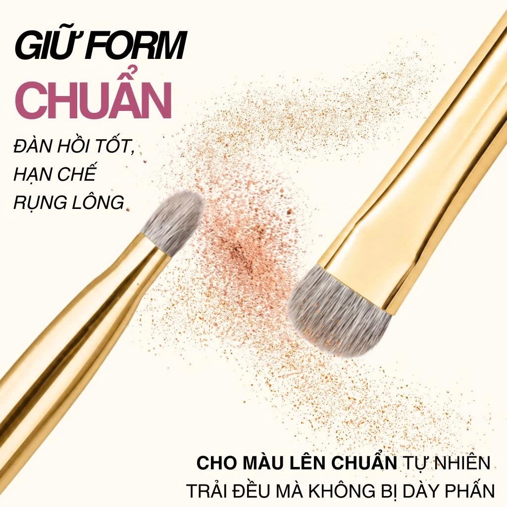 Cọ Nhấn Cọ Viền Mắt Tô Mắt Dưới MAGA Medium Eye Shadow MAGA109