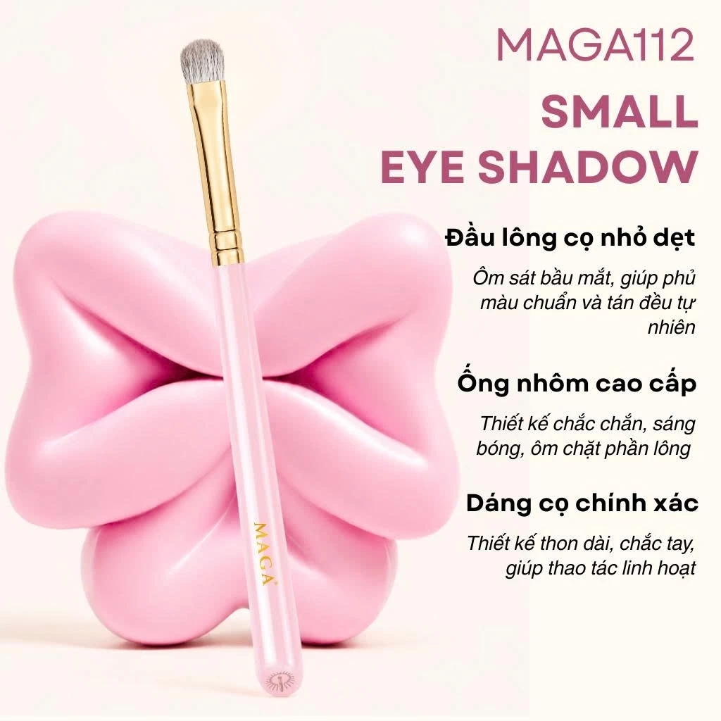 Cọ Blend Màu Mắt - Cọ Tán Màu Mắt MAGA Small Eye Shadow MAGA112