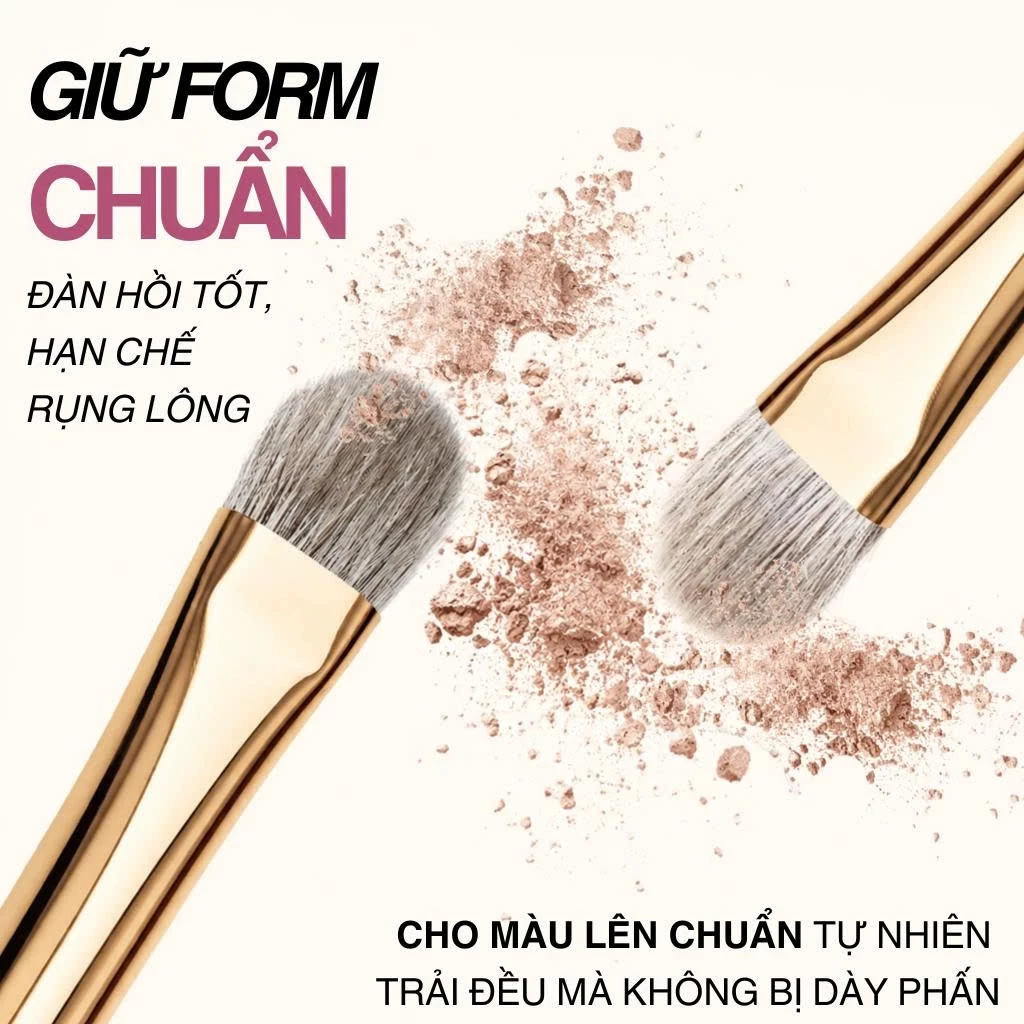 Cọ Blend Màu Mắt - Cọ Tán Màu Mắt MAGA Small Eye Shadow MAGA112