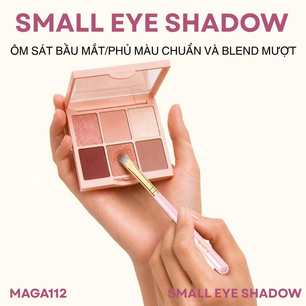 Cọ Blend Màu Mắt - Cọ Tán Màu Mắt MAGA Small Eye Shadow MAGA112