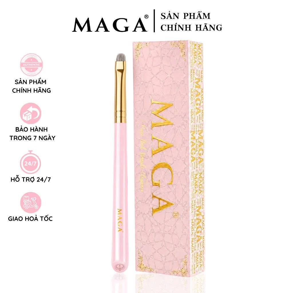 Cọ makeup mí dưới tán bầu mắt MAGA Small Smudge Brush MAGA117