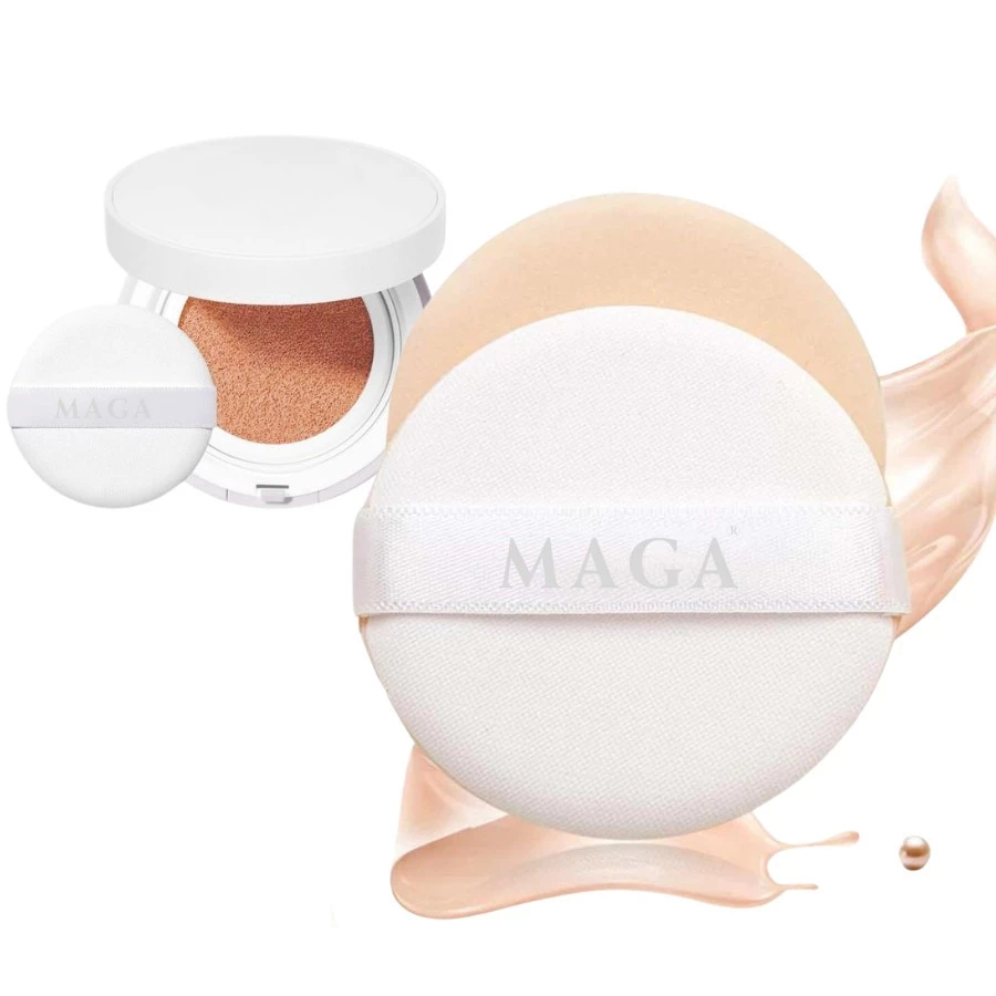 Mút Tán Phấn Nước Cushion Chính Hãng MAGA Air Cushion Kem Nền Siêu Ăn Phấn Lành Tính MAM25