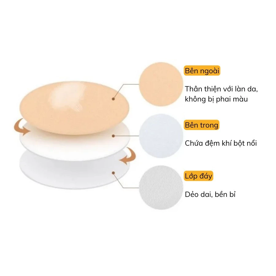 Mút Tán Phấn Nước Cushion Chính Hãng MAGA Air Cushion Kem Nền Siêu Ăn Phấn Lành Tính MAM25