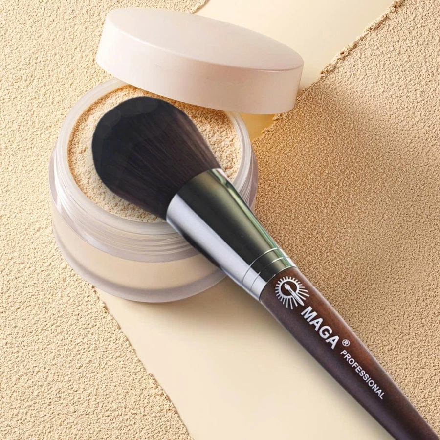 Cọ Trang Điểm Phủ Phấn Đầu To MAGA Powder Brush MAP03 – Lông Mềm, Tán Phấn Đều