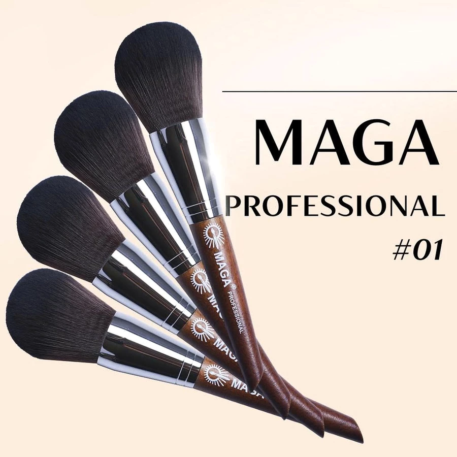Cọ Trang Điểm Phủ Phấn Đầu To MAGA Powder Brush MAP03 – Lông Mềm, Tán Phấn Đều
