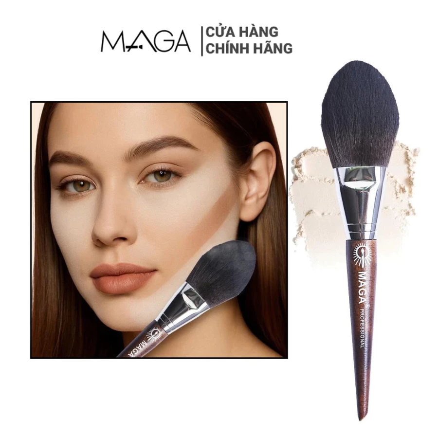 Cọ Phủ Phấn Nén Phấn bột MAGA Powder Brush MAP05