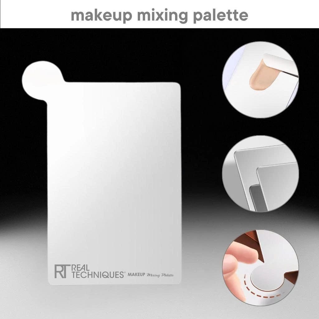Bảng Trộn Kem Nền Cao Cấp Có Tay Cầm Chuyên Nghiệp RT Real Techniques Makeup Mixing Palette RTB004