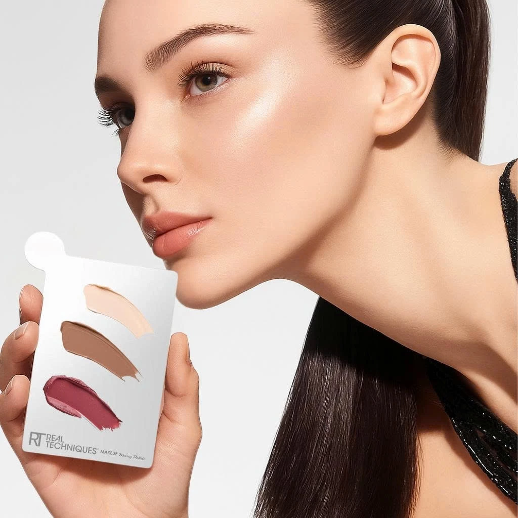 Bảng Trộn Kem Nền Cao Cấp Có Tay Cầm Chuyên Nghiệp RT Real Techniques Makeup Mixing Palette RTB004