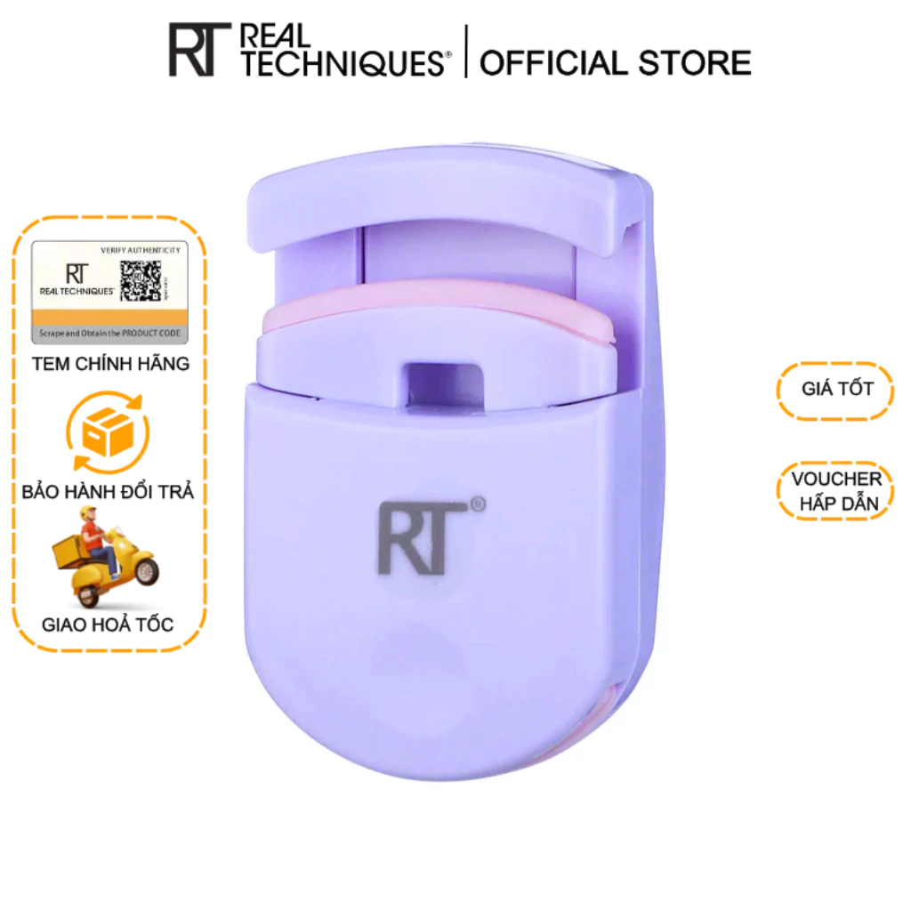 Kẹp bấm mi tím nhỏ RT Real Techniques Mini Eyelash Curler RTB008
