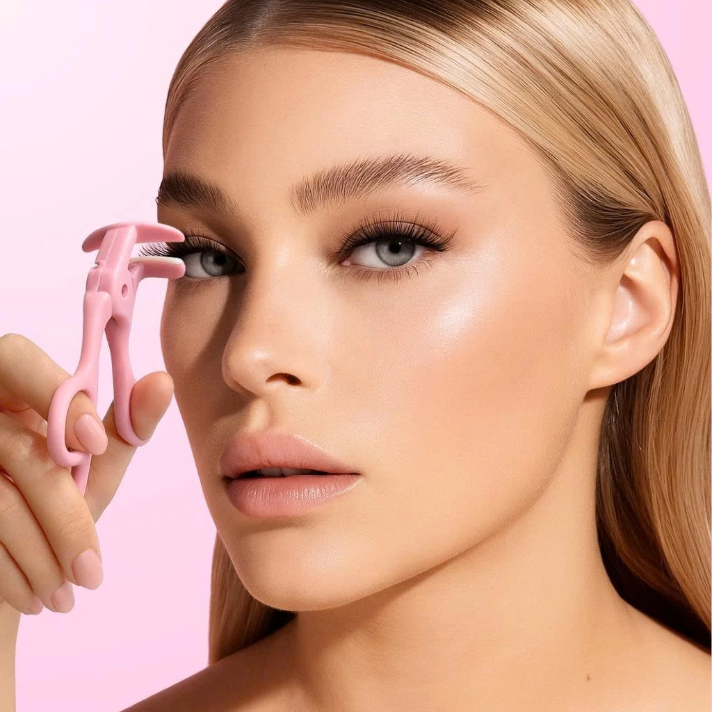 Kẹp bấm mi hồng thế hệ mới RT Real Techniques Partial Eyelash Curler Size S RTBM008
