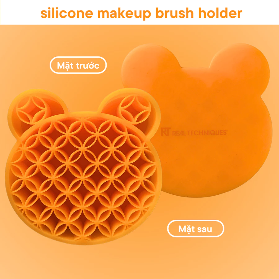 Giá Dựng Cọ Trang Điểm Và Phơi Cọ RT Real Techniques Silicone Makeup Brush Holder RTK001