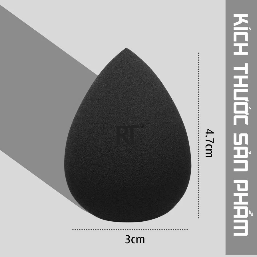 Mút Trang Điểm Che Khuyết Điểm Tán Nền Tạo Khối RT Real Techniques Miracle Complexion Size M RTMU09