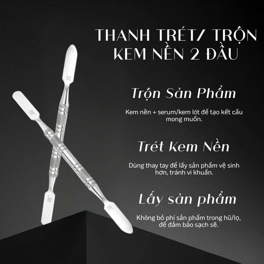 Thanh Tán Và Dàn Trãi Kem Nền RT Real Techniques Makeup Spatula RTT02