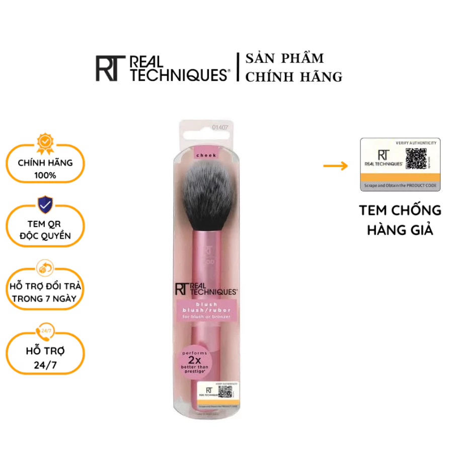 Cọ Má Hồng Phủ Phấn RT Real Techniques Blush Brush 01407
