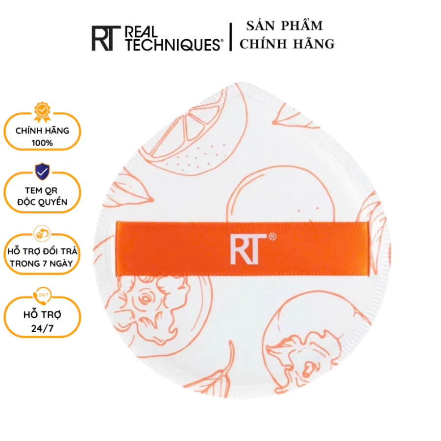 Mút tán nền mềm mại RT Real Techniques Marshmallow White Miracle Complexion 01890