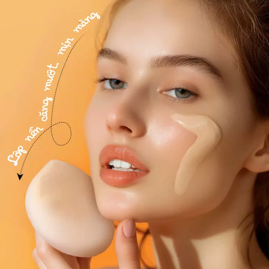 Mút tán nền mềm mại RT Real Techniques Marshmallow White Miracle Complexion 01890