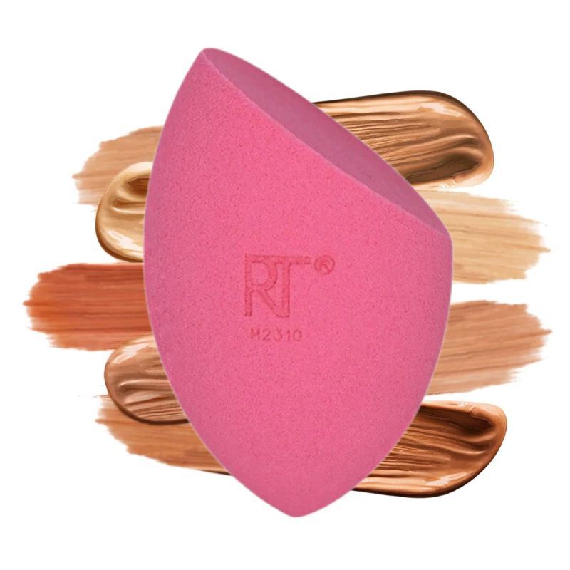 Set 2 Bông Mút Nền và Phủ Màu Hồng Real Techniques Miracle Powder Sponge For Liquid + Powder mask 04157
