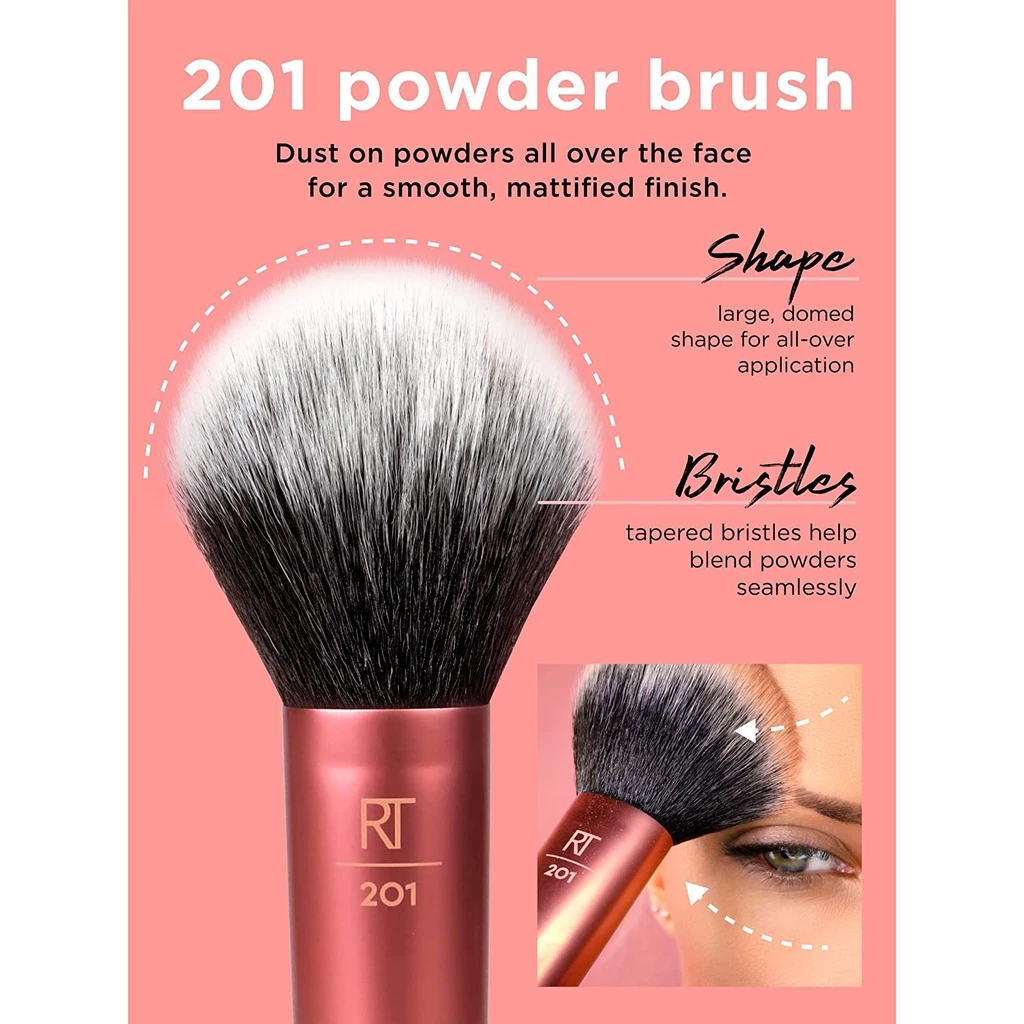 Cọ phủ phấn RT Real Techniques Powder Brush Mẫu Mới 01401