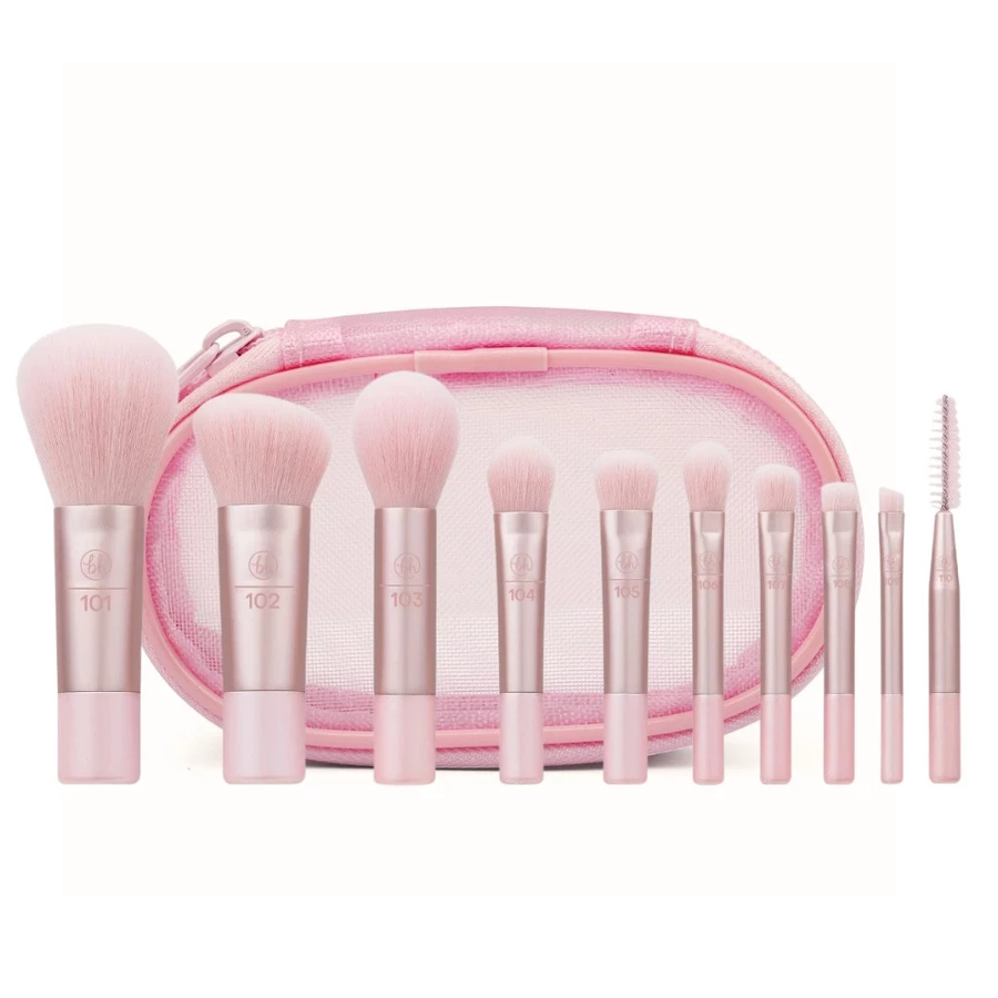 Bộ Cọ Trang Điểm BH Cosmetics Glam On The Glow 10 Cây BHBO50
