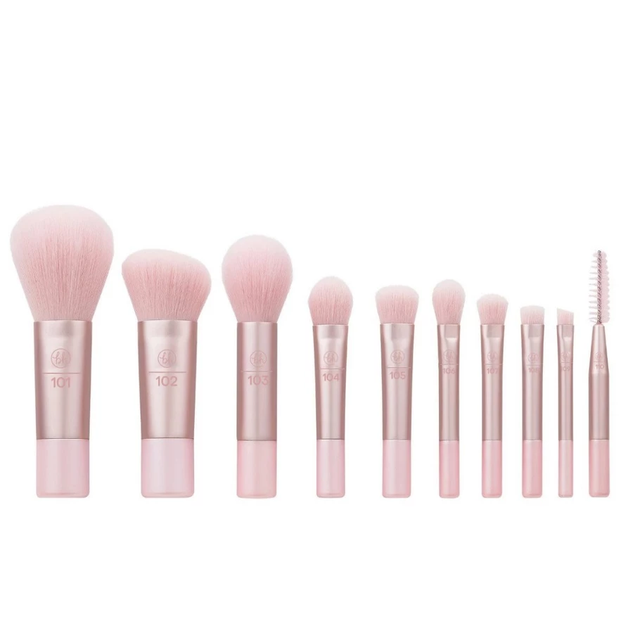 Bộ Cọ Trang Điểm BH Cosmetics Glam On The Glow 10 Cây BHBO50