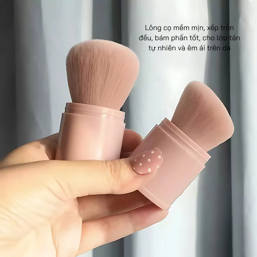 Cọ Tán Kem Nền Và Má Hồng Mini Có Nắp COLOURPOP Kabuki Multi-purpose C122