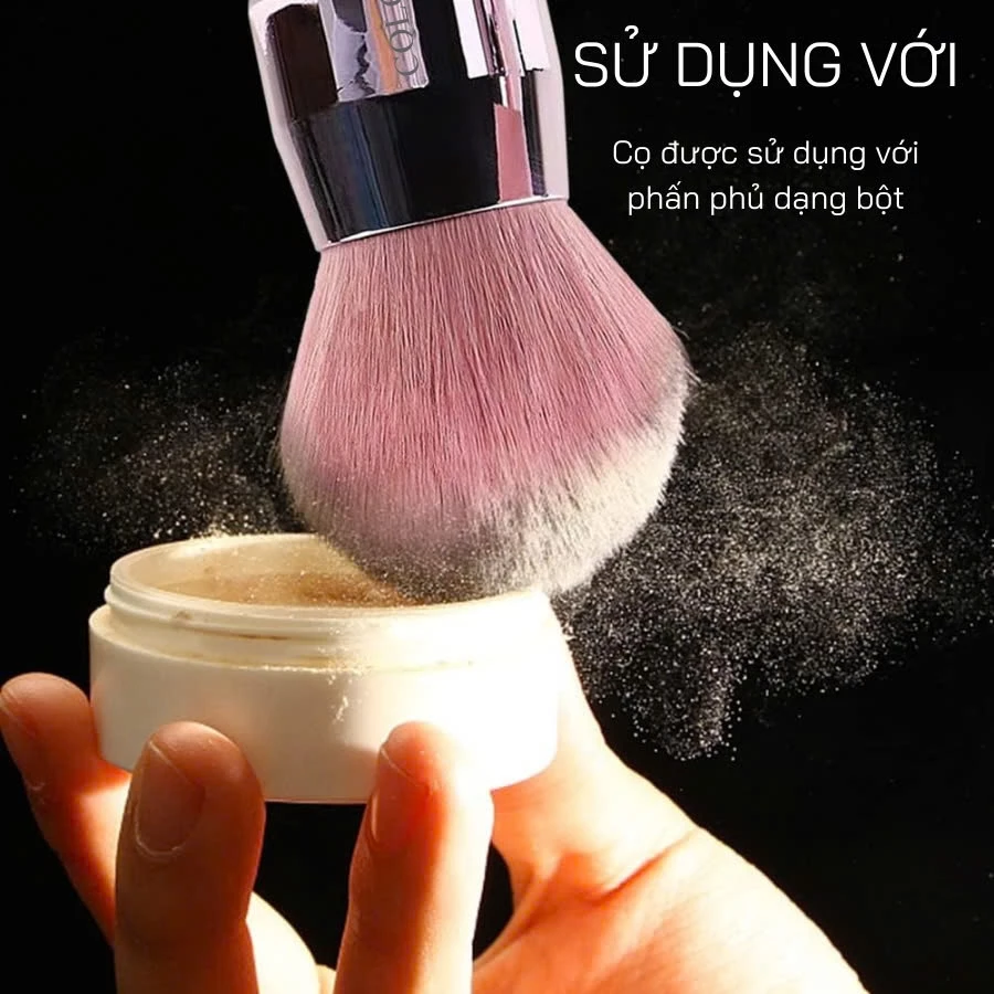 Cọ Phủ Phấn Siêu Xinh Colourpop Kabuki Powder Multi purpose C165 Bám Phấn Thiết Kế Đẹp
