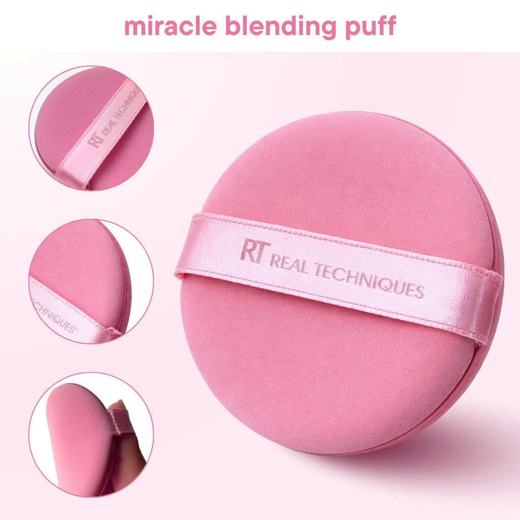 Bông Trang Điểm Tán Cushion Kem Nền Hai Mặt RT Real Techniques Air Cushion Powder Puff RT246