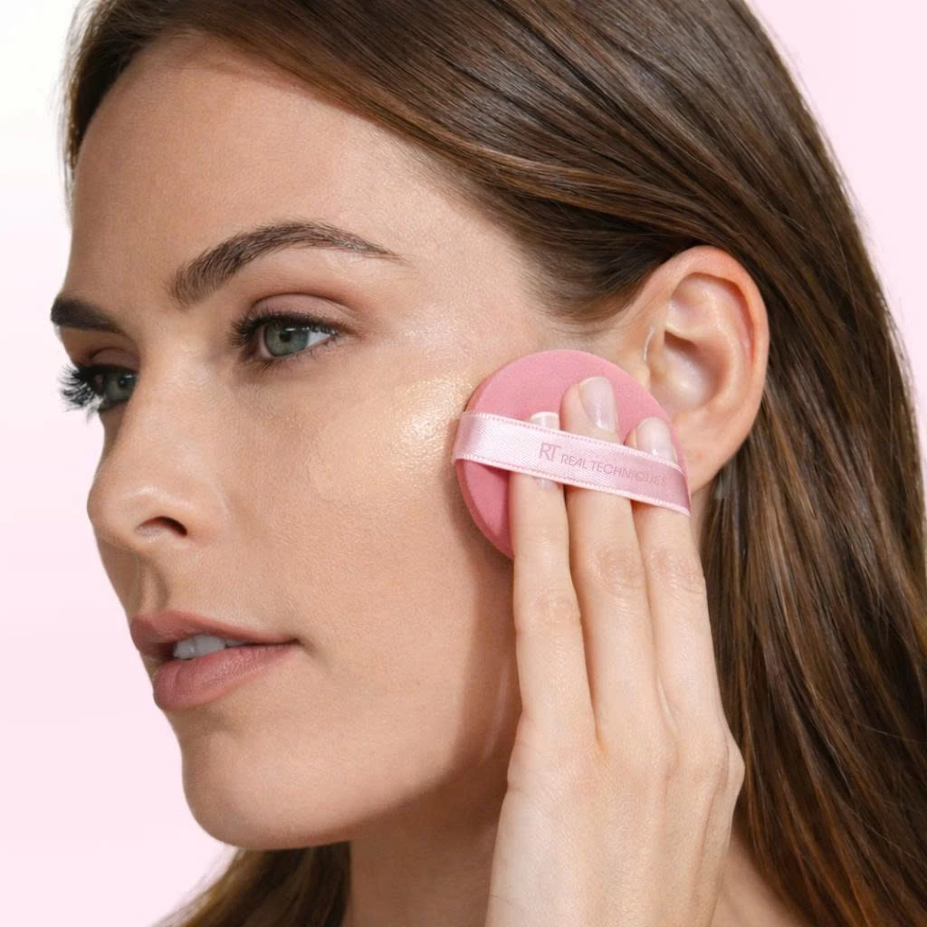Bông Trang Điểm Tán Cushion Kem Nền Hai Mặt RT Real Techniques Air Cushion Powder Puff RT246