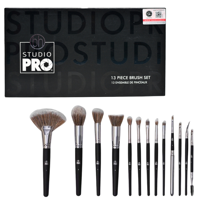 Bộ Cọ Trang Điểm 13 Cây BH COSMETICS Studio Pro BHBO31