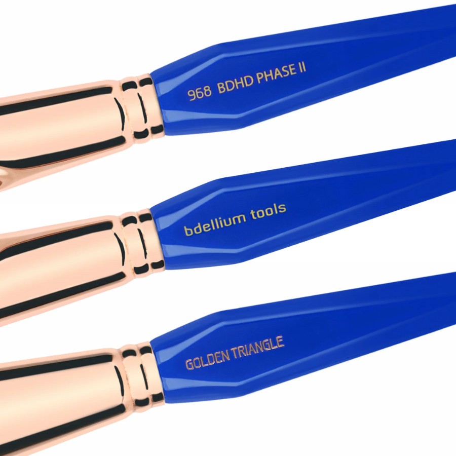Cọ Tán Nền Lỏng Bdellium Tools Golden Triangle B968 Small Foundation