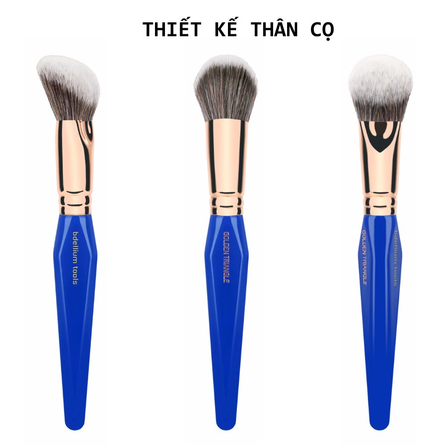 Cọ Tán Nền Lỏng Bdellium Tools Golden Triangle B968 Small Foundation