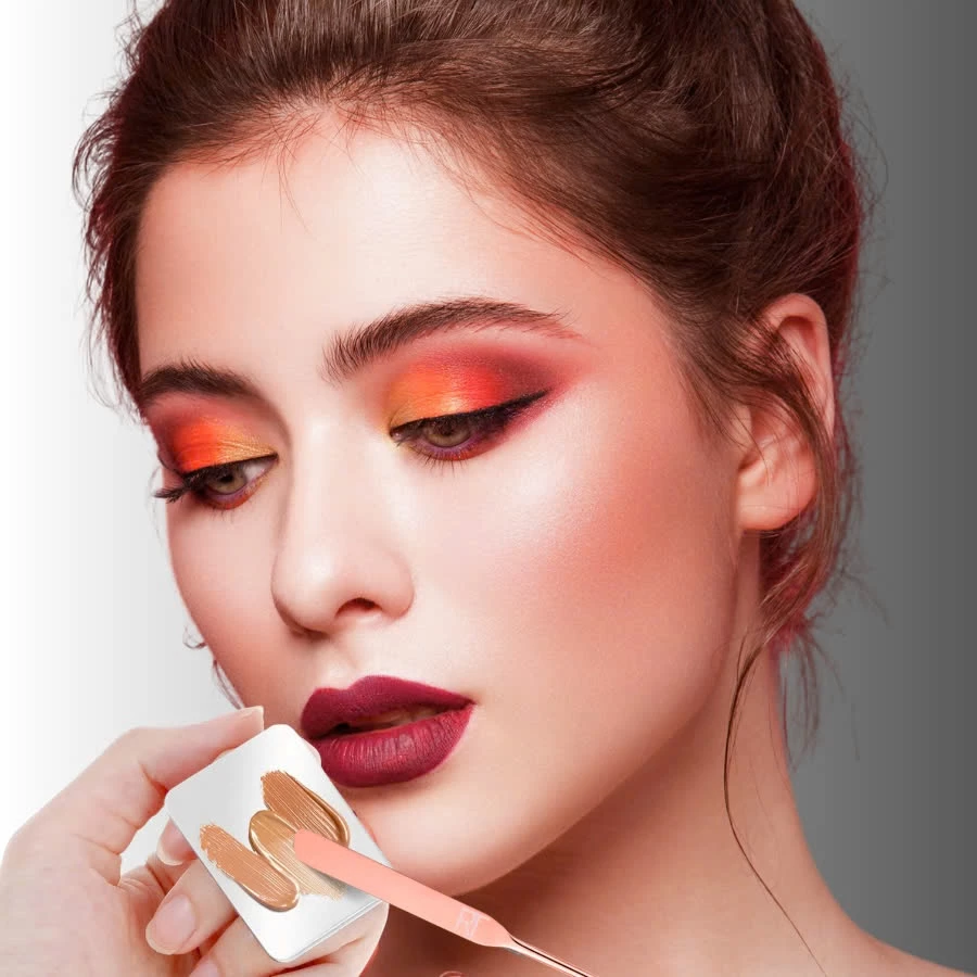 Bảng mix kem nền xỏ ngón RT Real Techniques Finger Ring Palette Makeup RTB002