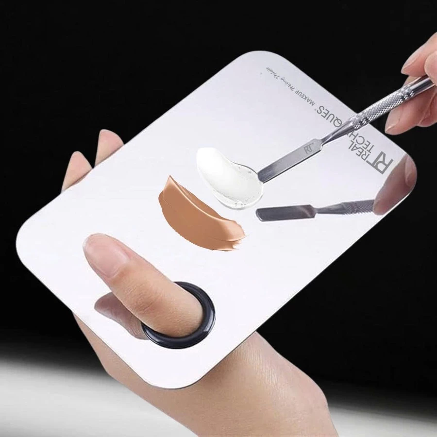 Bảng Trộn Kem Nền Kèm Cây Trét Nền Cao Cấp RT REAL TECHNIQUES Makeup Mixing Palette RTB003
