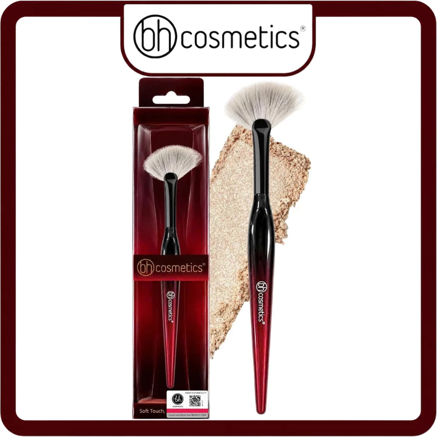 Cọ quạt xéo highlight tán phấn setting BH Cosmetics SMALL ANGLED FAN BH022