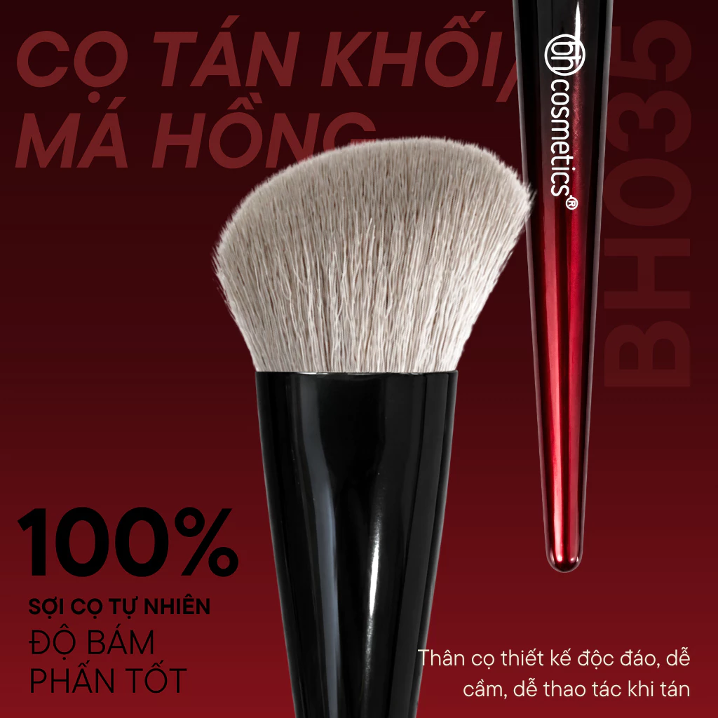 Cọ vạt xéo tạo khối đa năng BH Cosmetics Medium Angled Contour Brush BH035